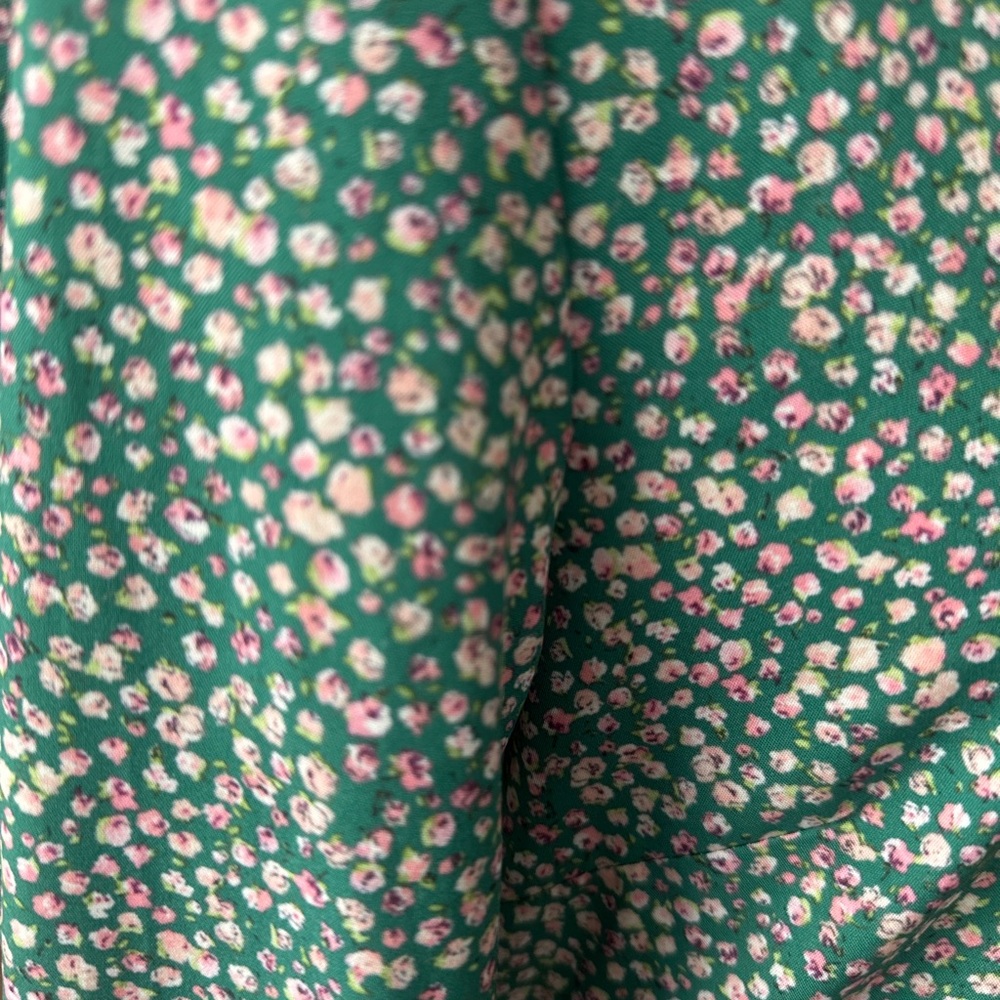 Floral Green Dress - Picture 2 of 5
